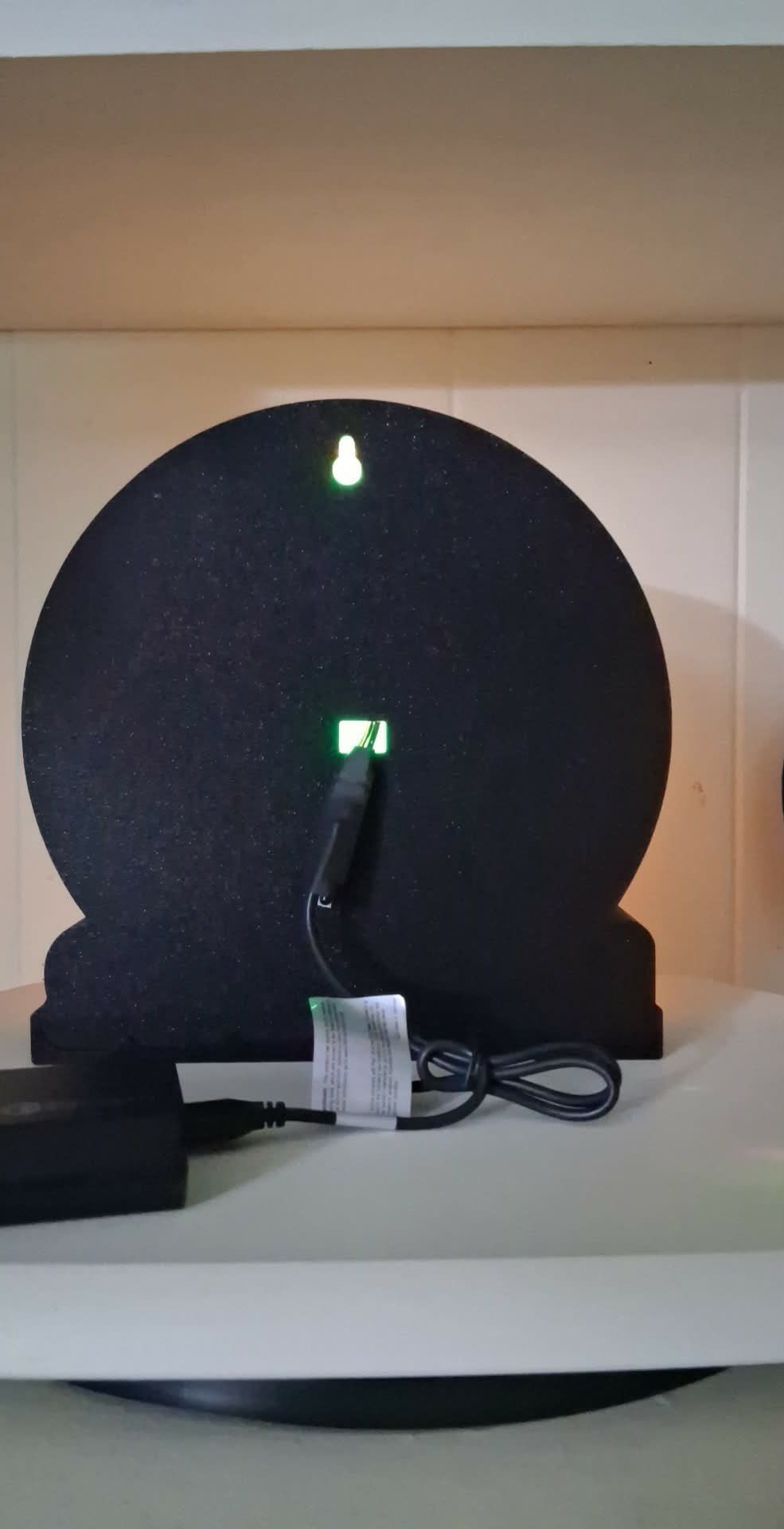 MOPAR Green Yellow LED light box – custom 3D printed – Lit Layer Creations